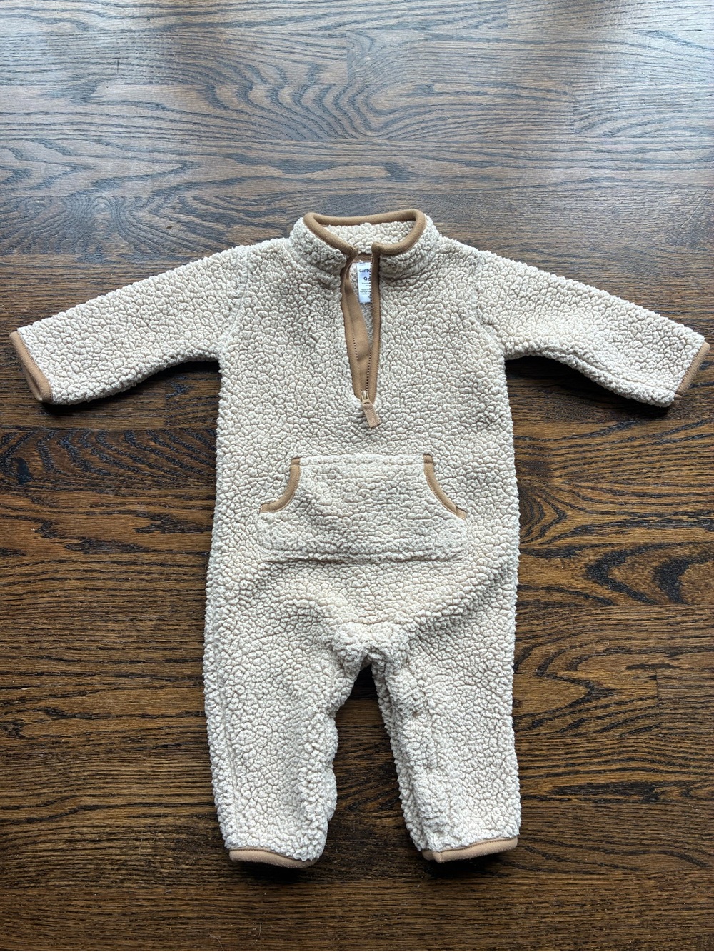 Baby Sherpa Teddy Jumpsuit